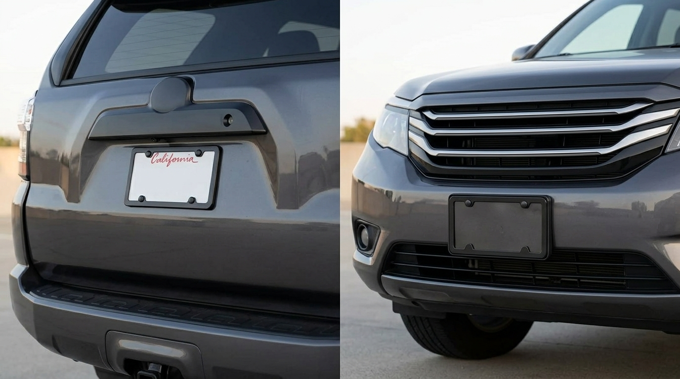 Lengnoyp Matte Black License Plate Frames: A Practical Upgrade for Everyday Drivers