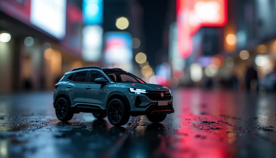 Visual context for looking for a family-friendly smart suv with voice-activated controls.