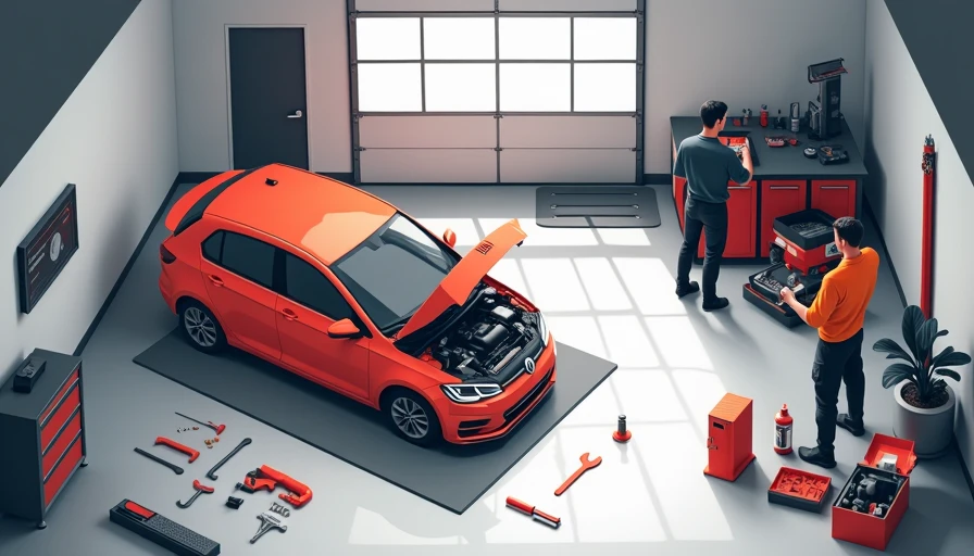 Visual context for car maintenance tools
